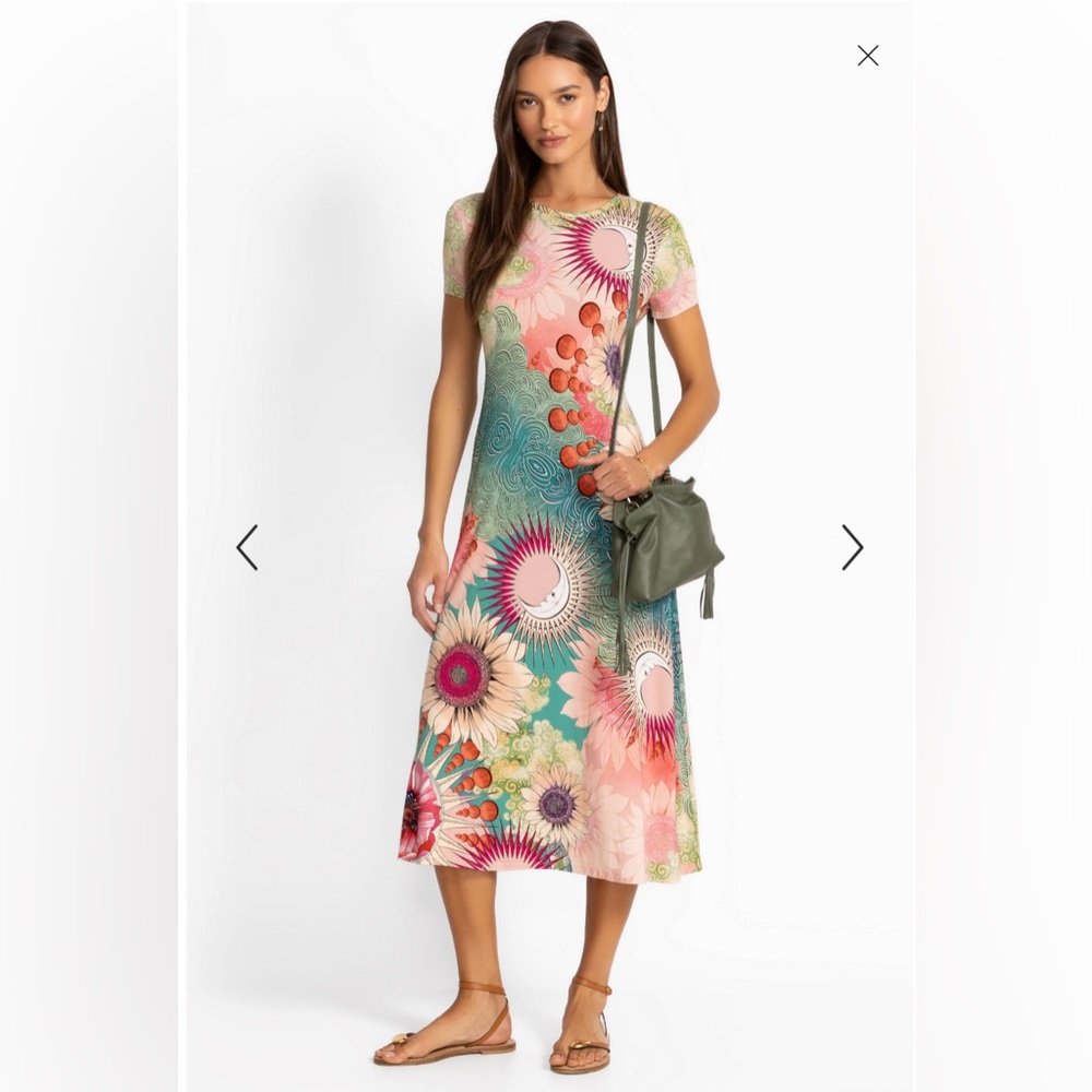 NWT Johnny Was THE JANIE FAVORITE CAP SLEEVE DRESS